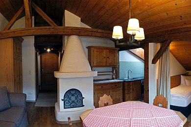 Wohn- und Essbereich Ferienwohnung 2 Appartement Elisabeth