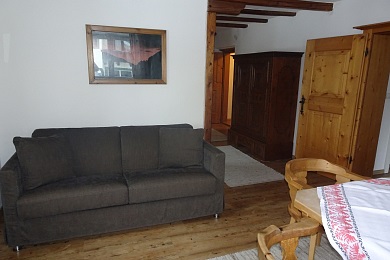 Cosy lounge area in holiday apartment 5, Elisabeth apartments