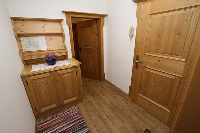 Spacious vestibule area in holiday apartment 5 in the Elisabeth apartments