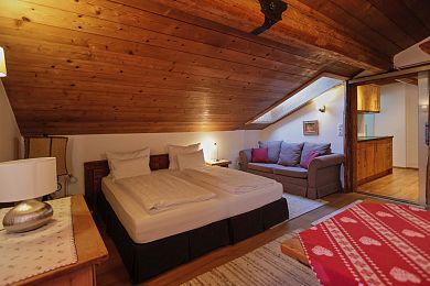Schöner Schlafbereich Ferienwohnung 3 Appartement Elisabeth