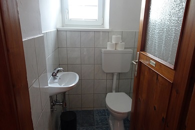 Toilet in holiday apartment 4 Elisabeth apartments